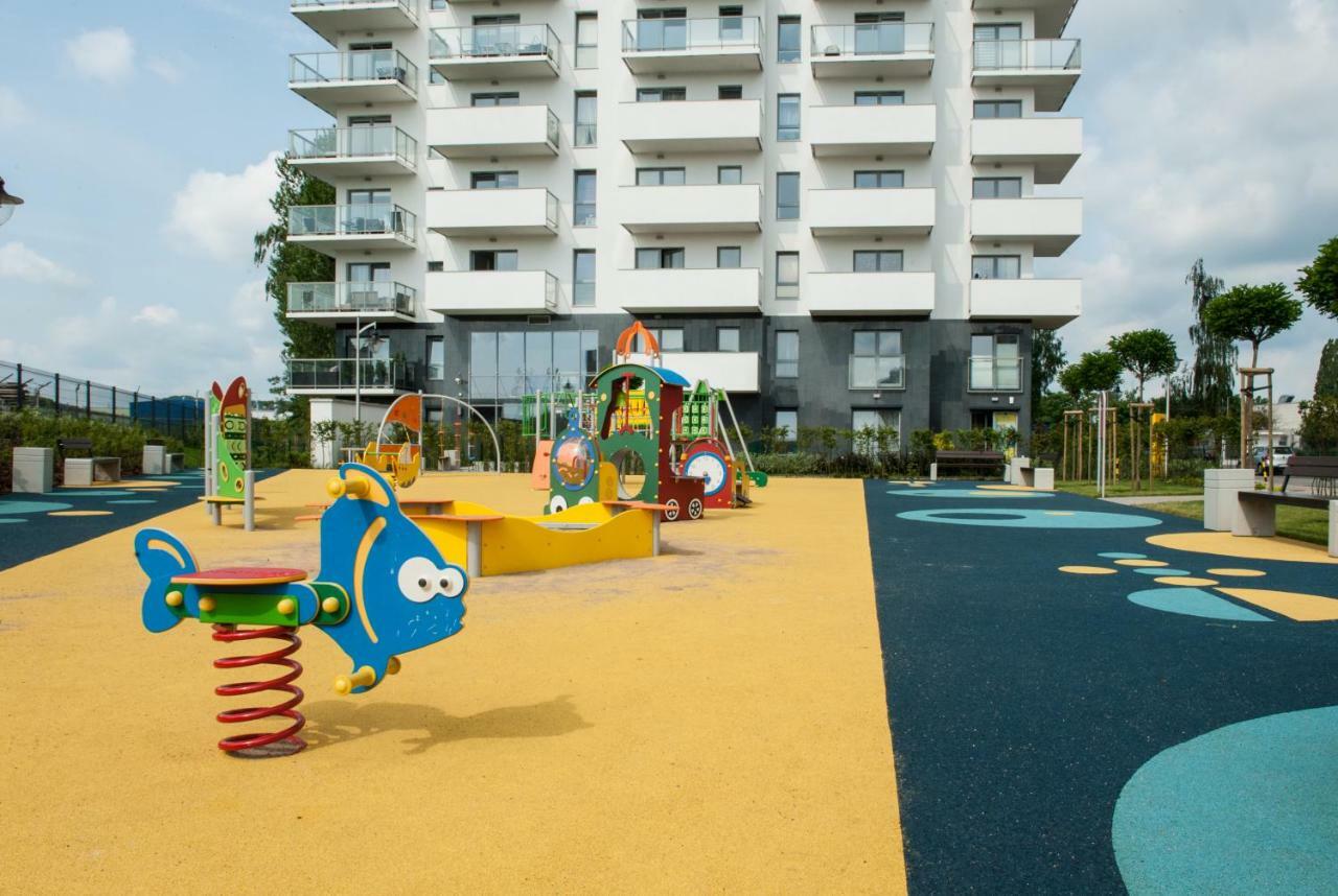 Апартаменты Albatross Towers Joda Bed Гданьск Экстерьер фото